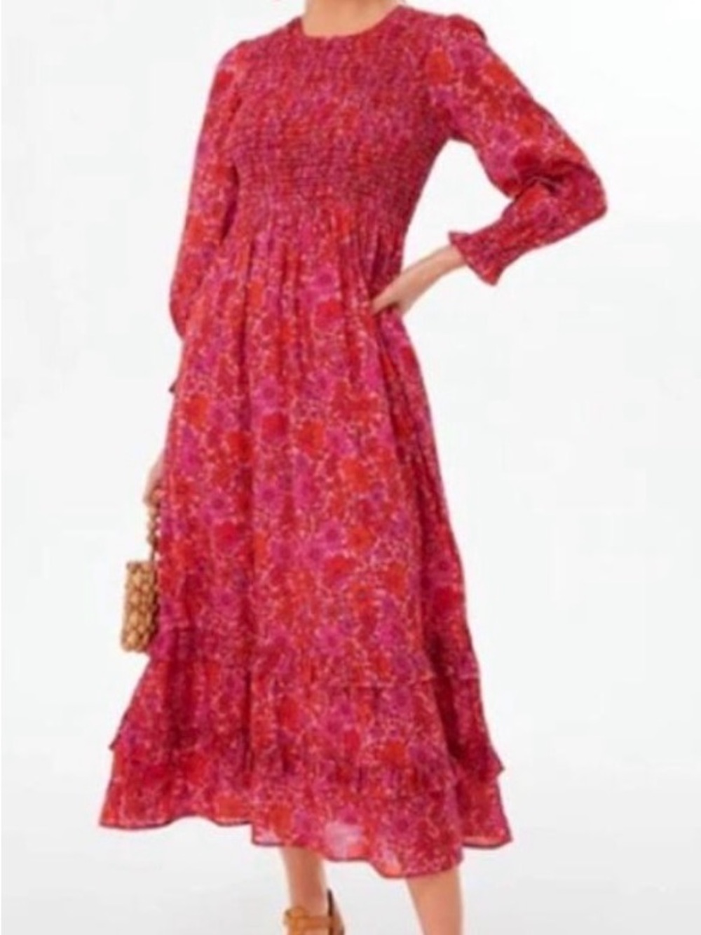 Pink City Prints Dress
